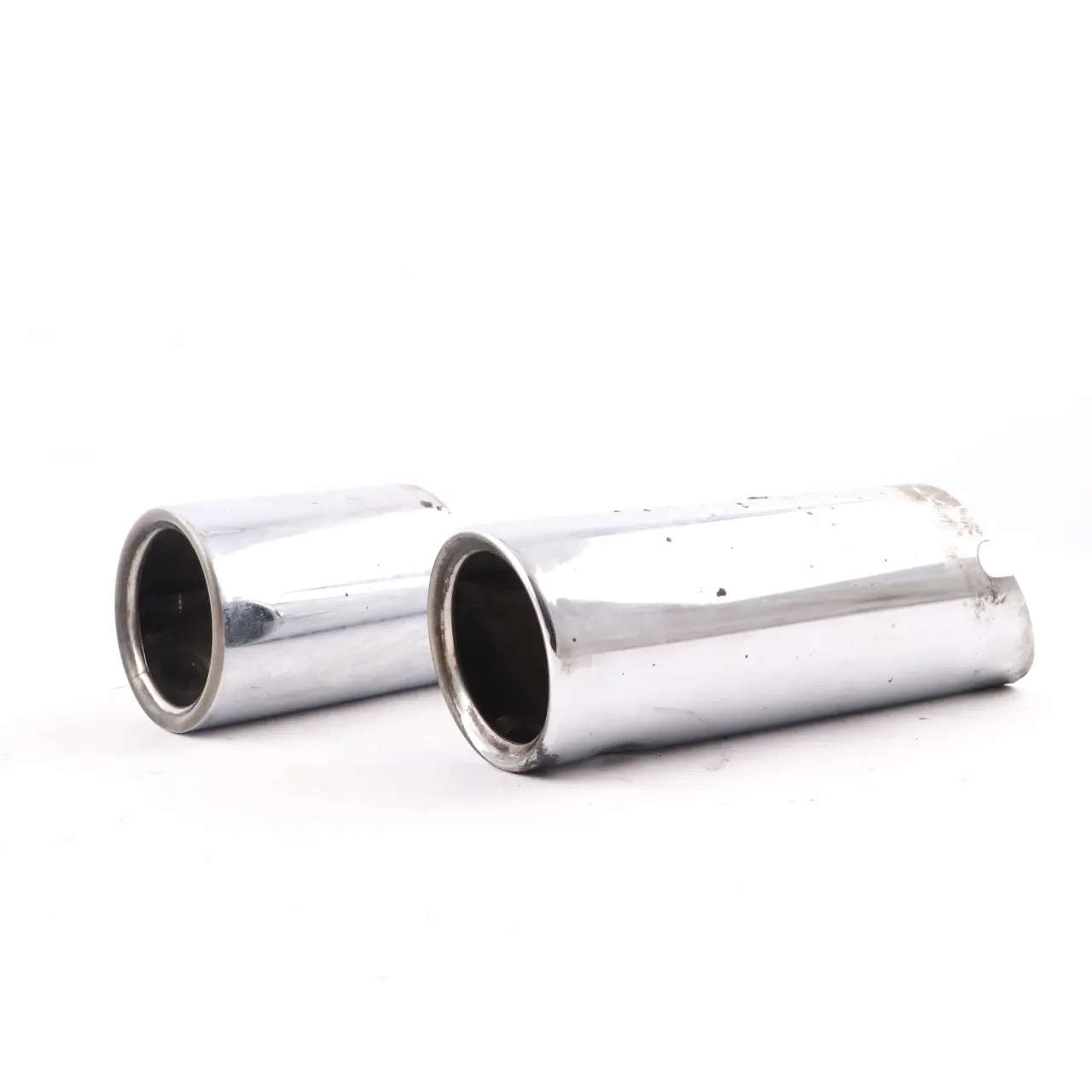 Exhaust Tips BMW E90 E91 N52 M57N2 M Performance Muffler Pipe Chrome Set