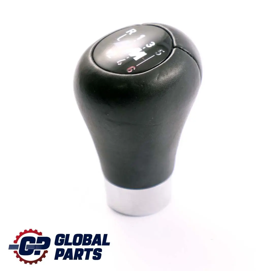 BMW 5 6 Z4 Series E60 E63 E85 M Sport Shift Gear Knob 6-speed Leather Ruthenium