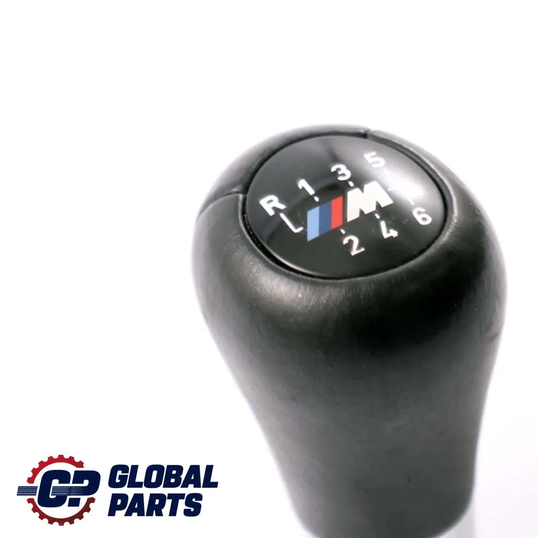 BMW 5 6 Z4 Series E60 E63 E85 M Sport Shift Gear Knob 6-speed Leather Ruthenium