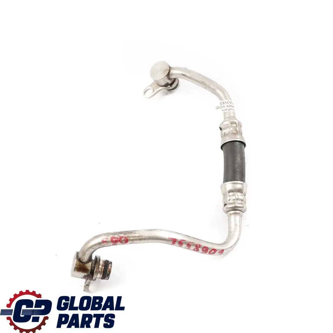 BMW E82 E90 E92 N54 135i 335i Turbocharger Coolant Feed Line 4-6 7558901