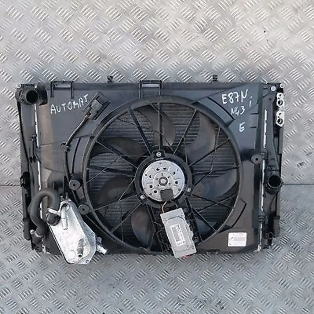 BMW E81 E87 E90 E91 Petrol N43 Complete Set Radiator Fan Automatic