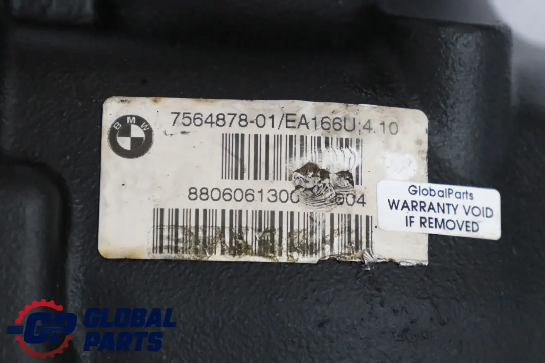 BMW E90 320si Diferencial trasero 4,10 Ratio 7564878 RECONDICIONADO