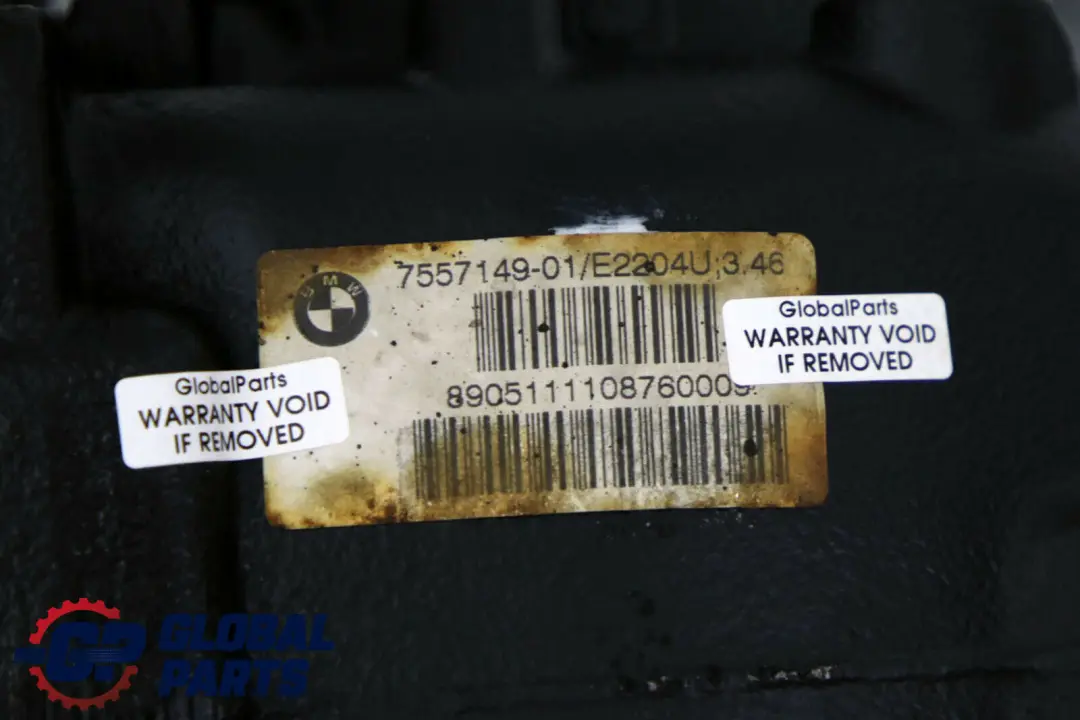 BMW E87 130i N52 E84 18d 20dx N47 Diferencial trasero 3,46 Ratio GARANTIA