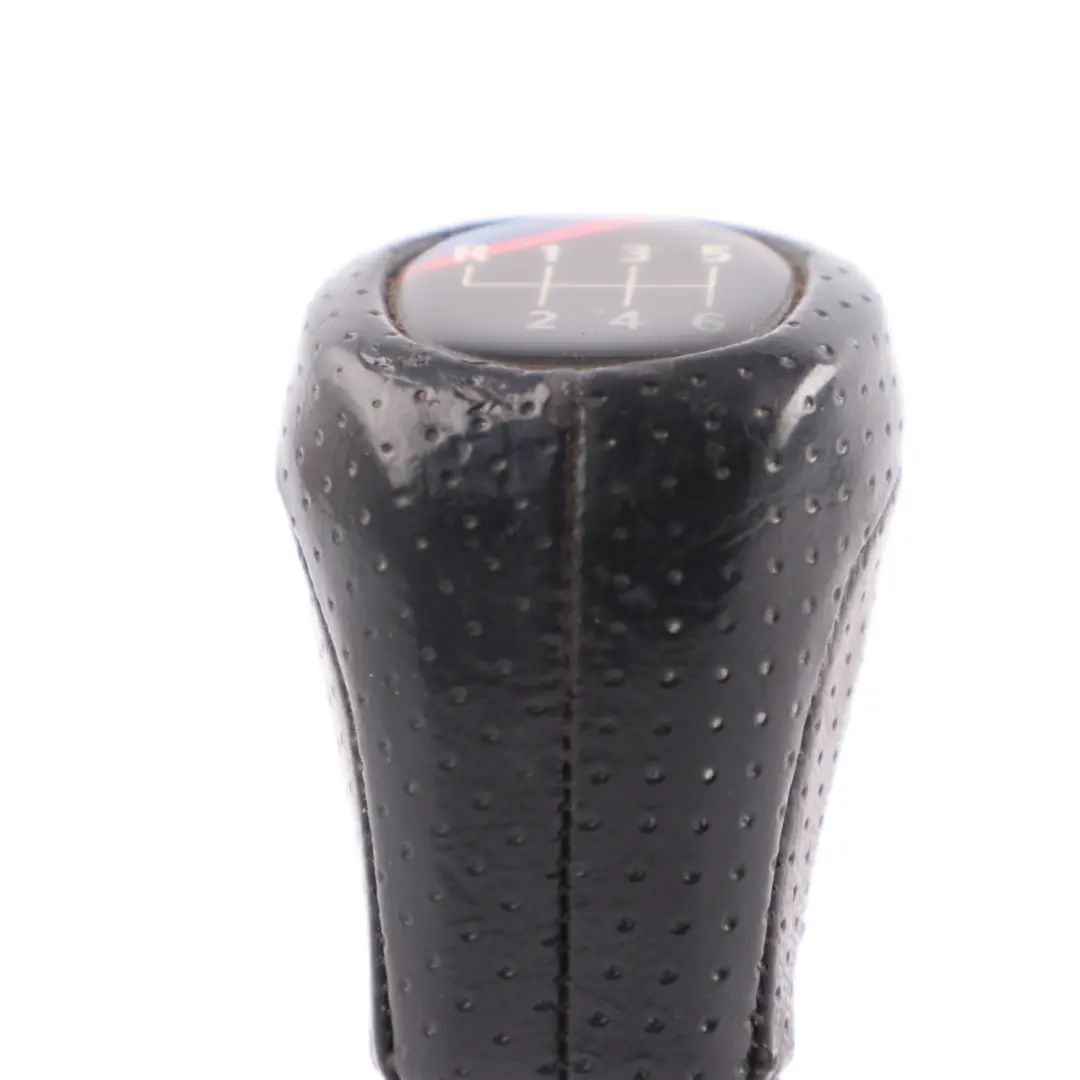 Gear Knob BMW E87 E90 E60 LCI M Sport Leather Shift 6 Speed Selector Trim Cover