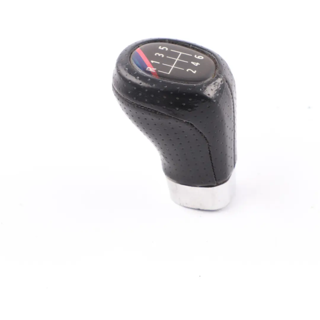 Gear Knob BMW E87 E90 E60 LCI M Sport Leather Shift 6 Speed Selector Trim Cover