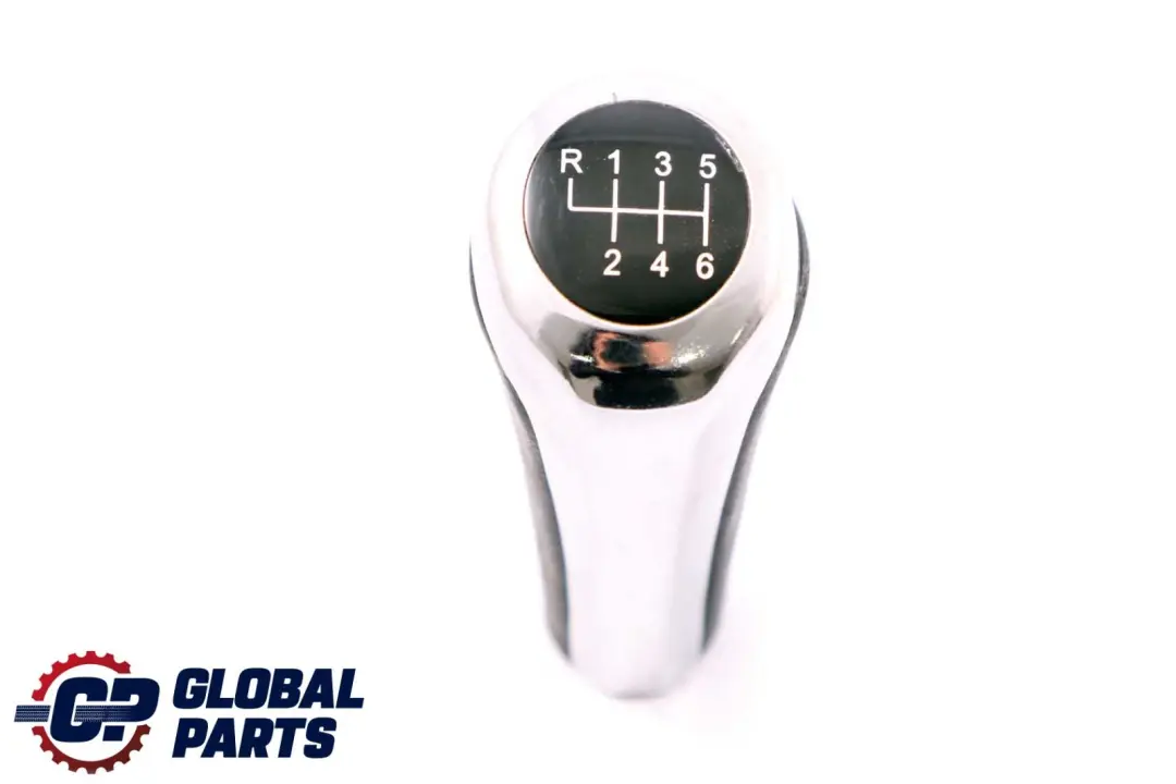 BMW 1 3 X1 Series E84 E87 E90 E60 LCI Gear Shift Knob 6 Gear Perlglanz Chrome