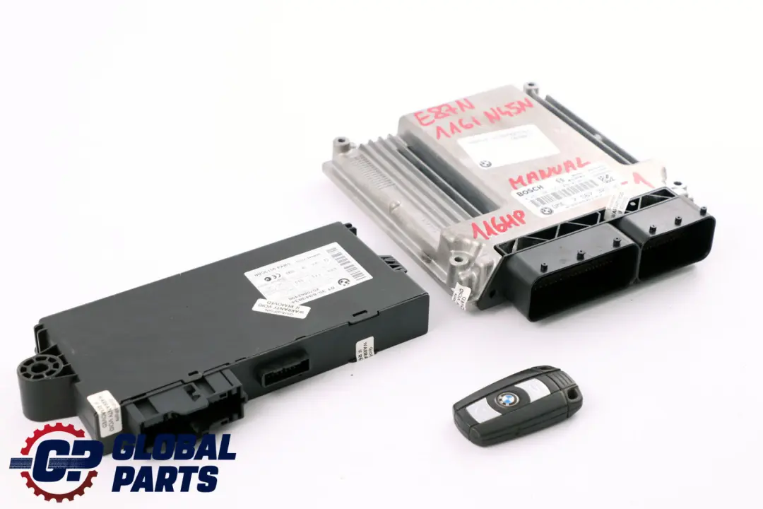 BMW Serie 1 3 E81 E87 LCI E90 116i 316i N45N Kit ECU DME 7567321 Llave CAS3