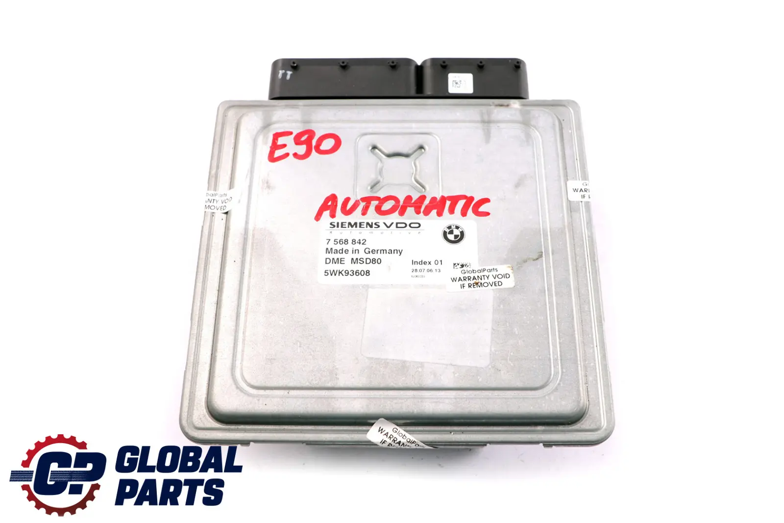 BMW E60 E90 E91 DME Petrol N53 Engine Control Unit ECU DME 7568842 Automatic