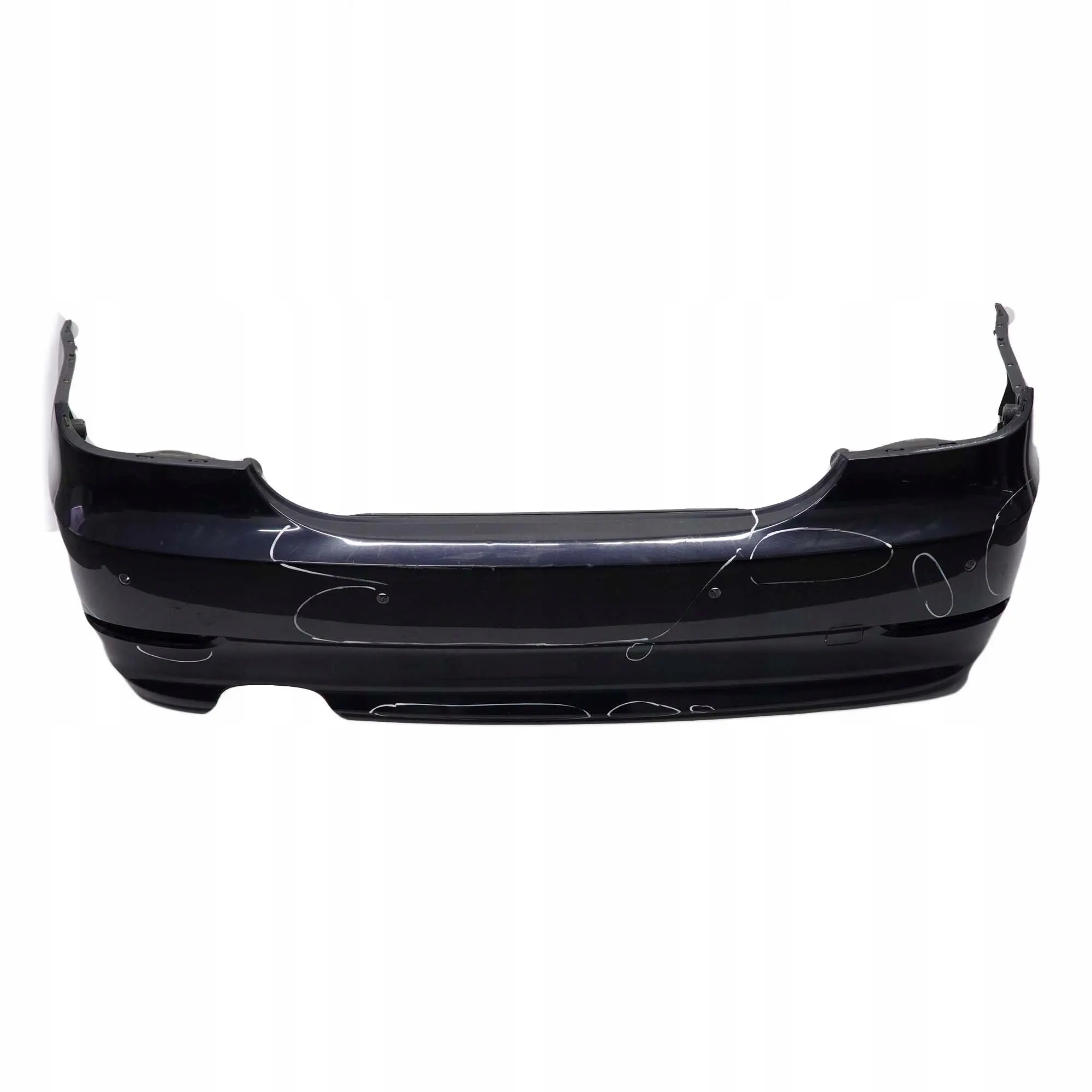 BMW 5 Series E60 LCI 1 Saloon Rear Bumper PDC Monacoblau Monaco Blue - A35