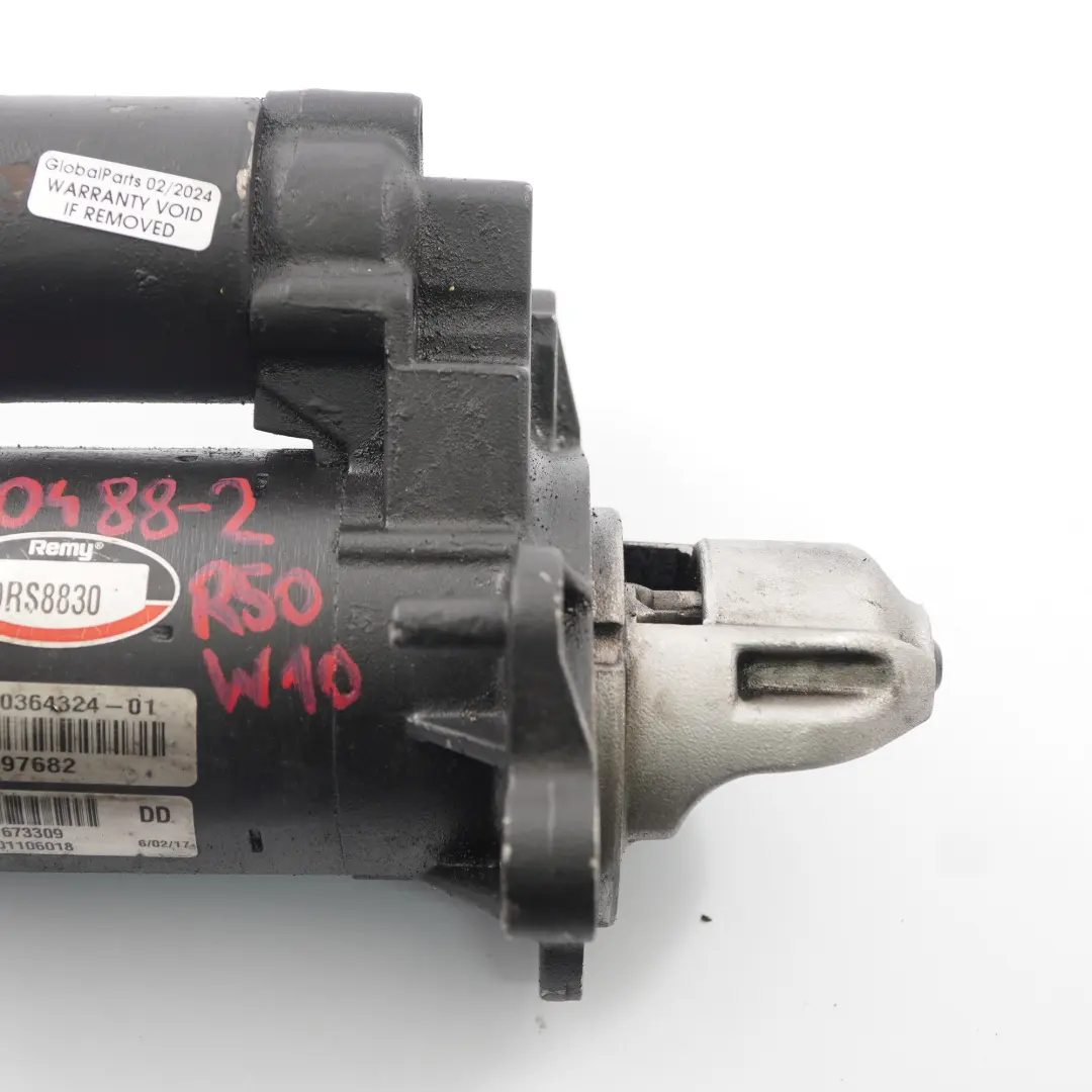 Mini Cooper 2 R50 R52 R53 W10 1.6 Gasolina Motor de arranque Remy 7570488