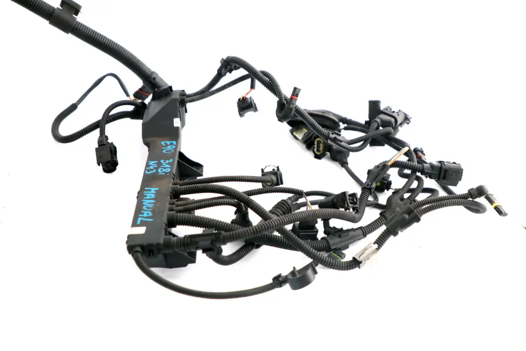 BMW 1 3 Series  E87 E90 118i 318i N43 Wiring Loom Harness Engine 7570534 7570550