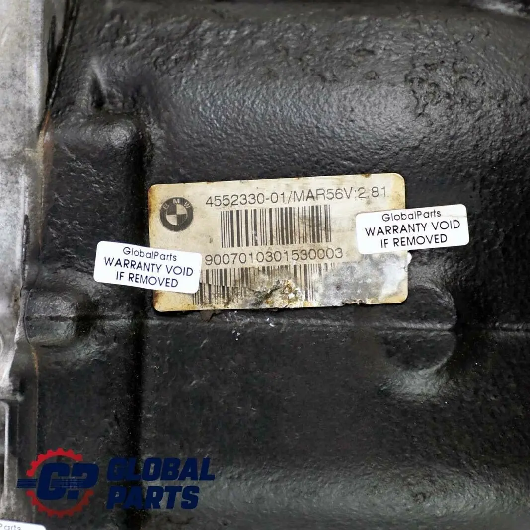 BMW E90 E91 E92 335d M57N2 Diferencial trasero 2,81 7571175 4552330 GARANTIA