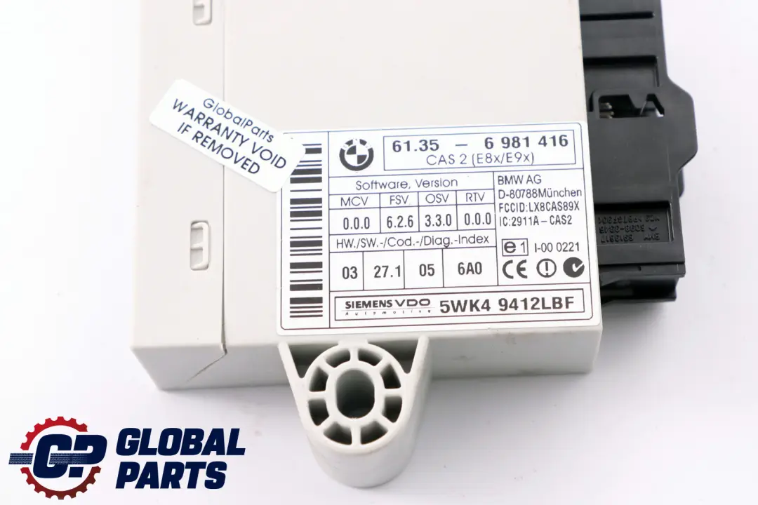 BMW 3 5 Series E60 E90 E91 N52 325i 525i ECU Kit DME CAS2 Key 7577968 Manual