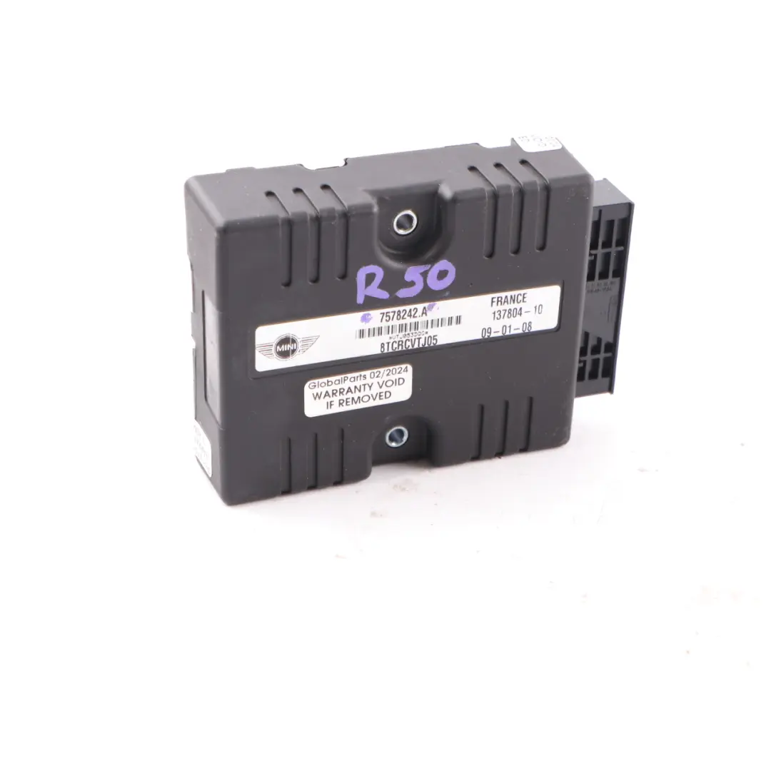 Mini R50 Caja cambios automática Módulo control señal transmisión EGS 7578242