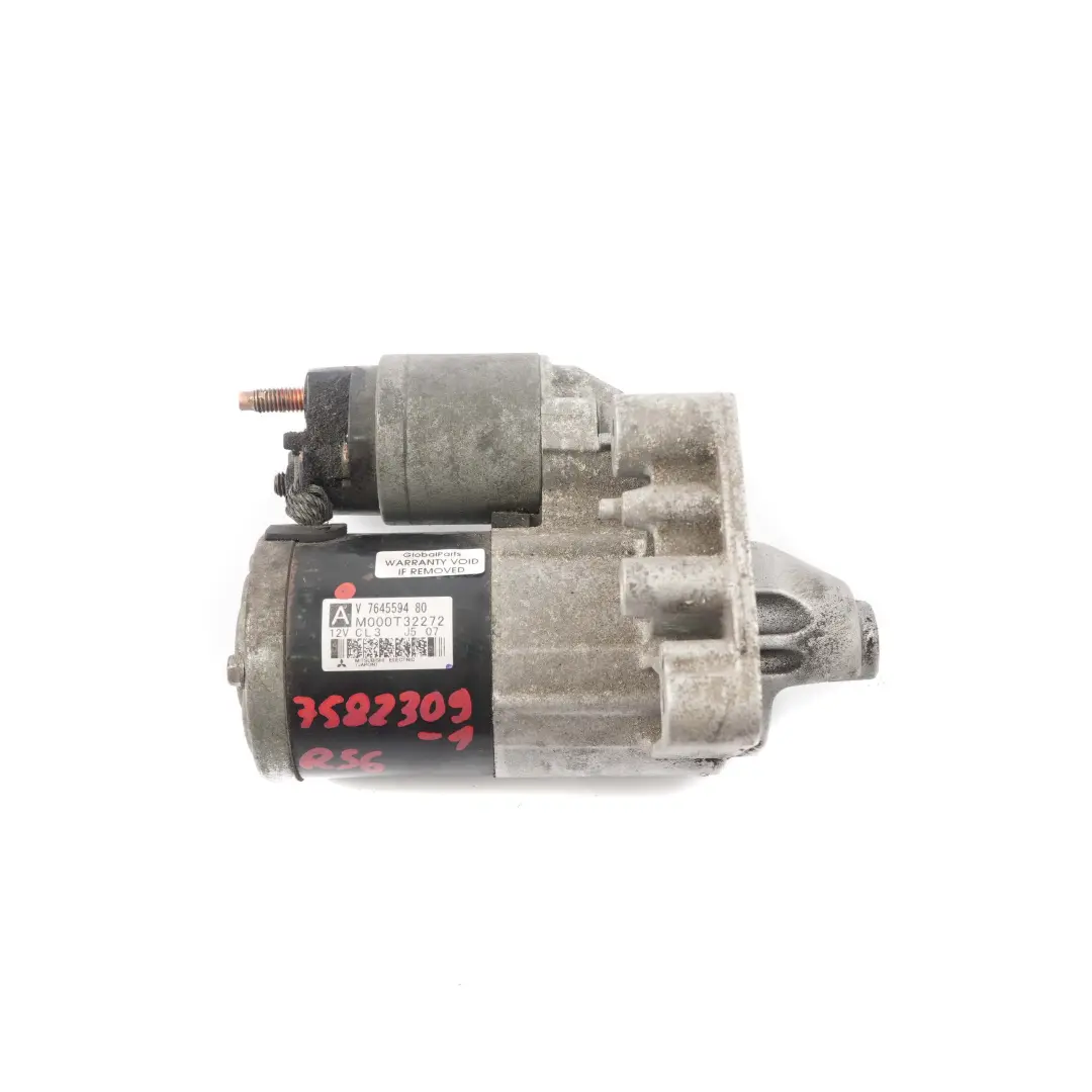 Mini Cooper One R55 R56 R60 R61 Engine Starter Motor Mitsubishi 7645594