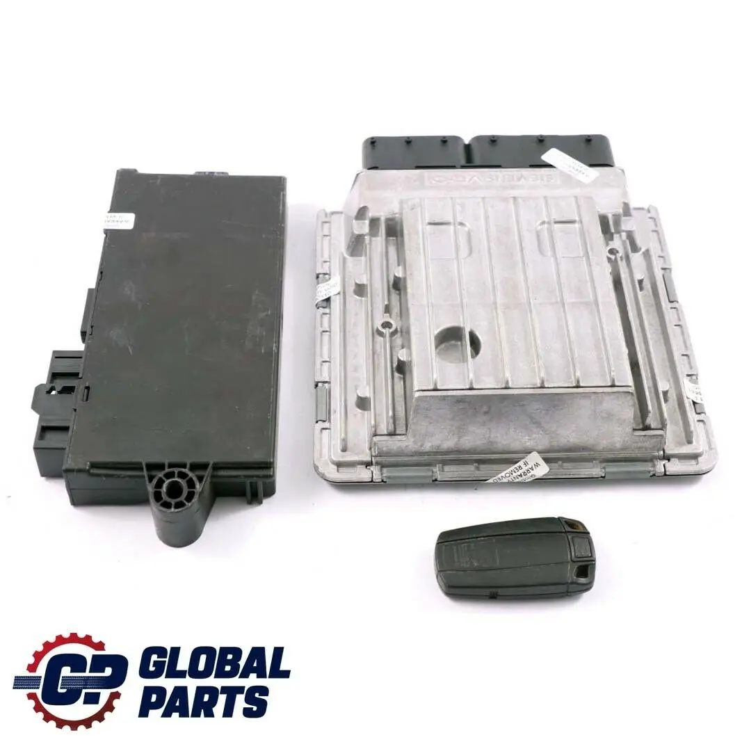 BMW E81 E87 E90 120i 320i Engine N43 ECU Kit DME 7583225 + CAS3 Key Automatic