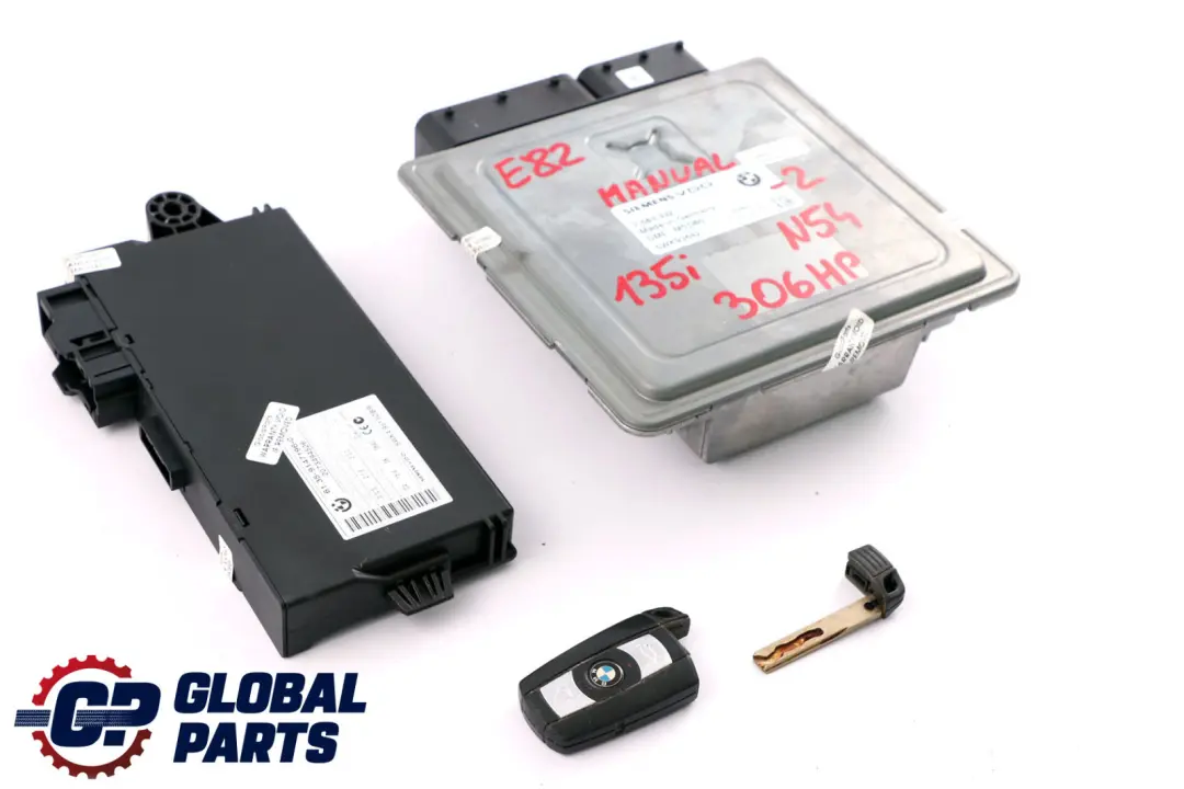 BMW E82 E90 E91 E92 135i 335i N54 306HP ECU Kit DME CAS3 + Key 7583332 Manual