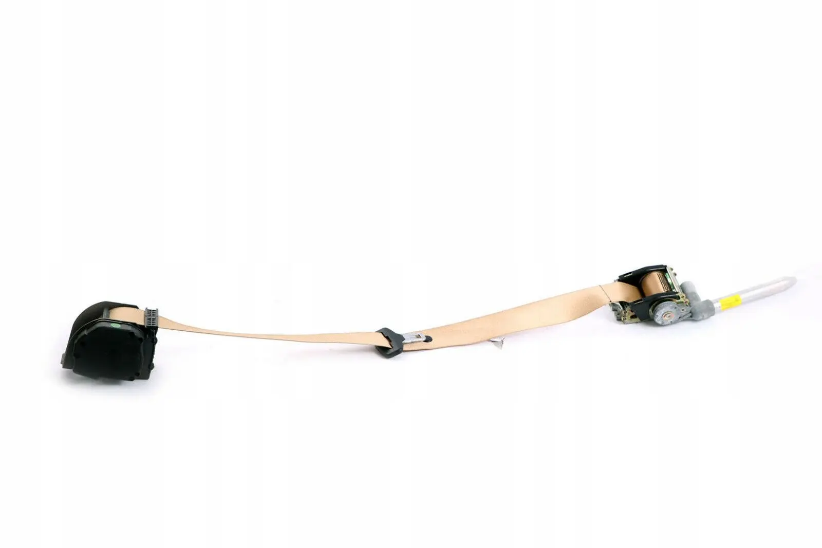 BMW 7 Series E65 E66 E67 Upper Seat Belt Rear Right O/S Beige 7153324