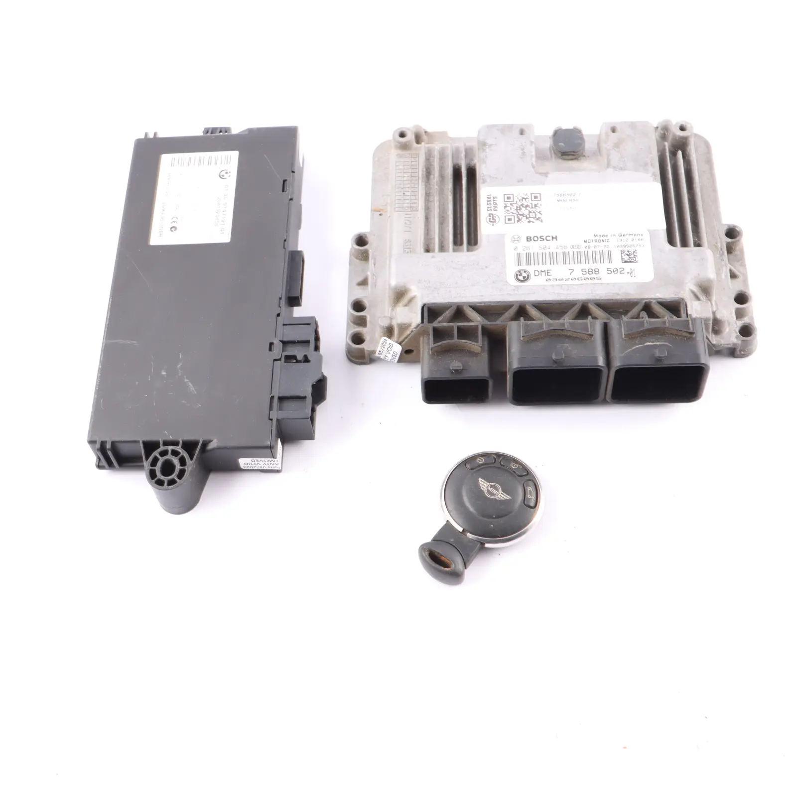 Mini Cooper R55 R56 N12 1.6 120HP Engine ECU Kit DME 7588502 CAS3 Key Automatic