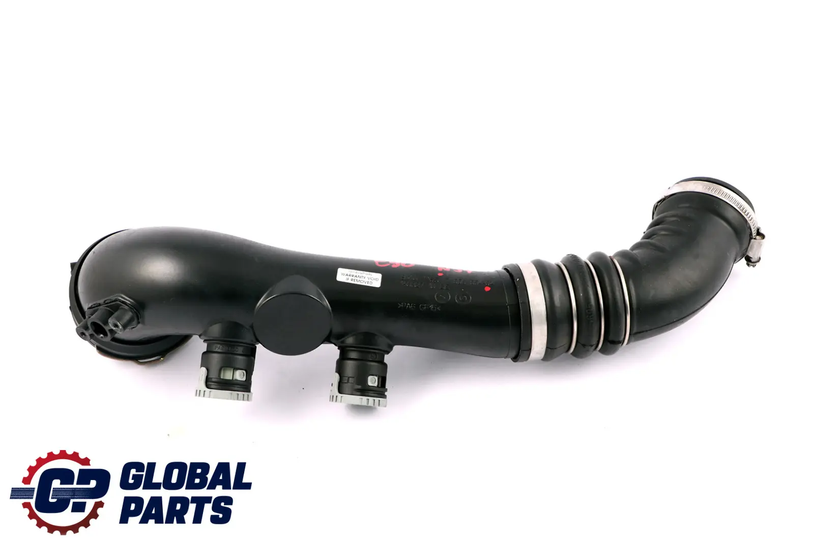 BMW E90 E91 N54 335i Charge Intake Air Pipe Hose Duct Silencer 7556554