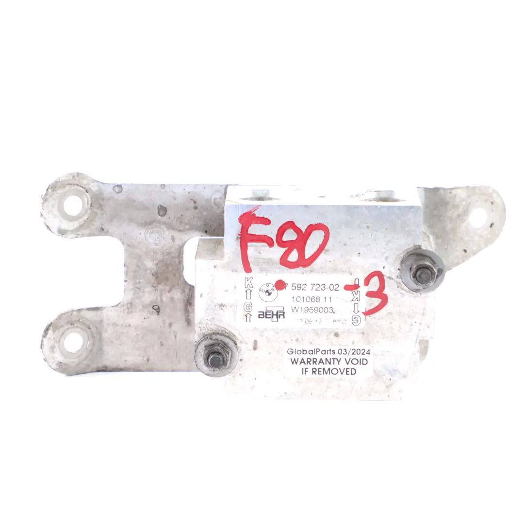 BMW F80 M3 F82 F83 M4 Thermostat Huile Transmission Porte-tuyau glacière 7592723