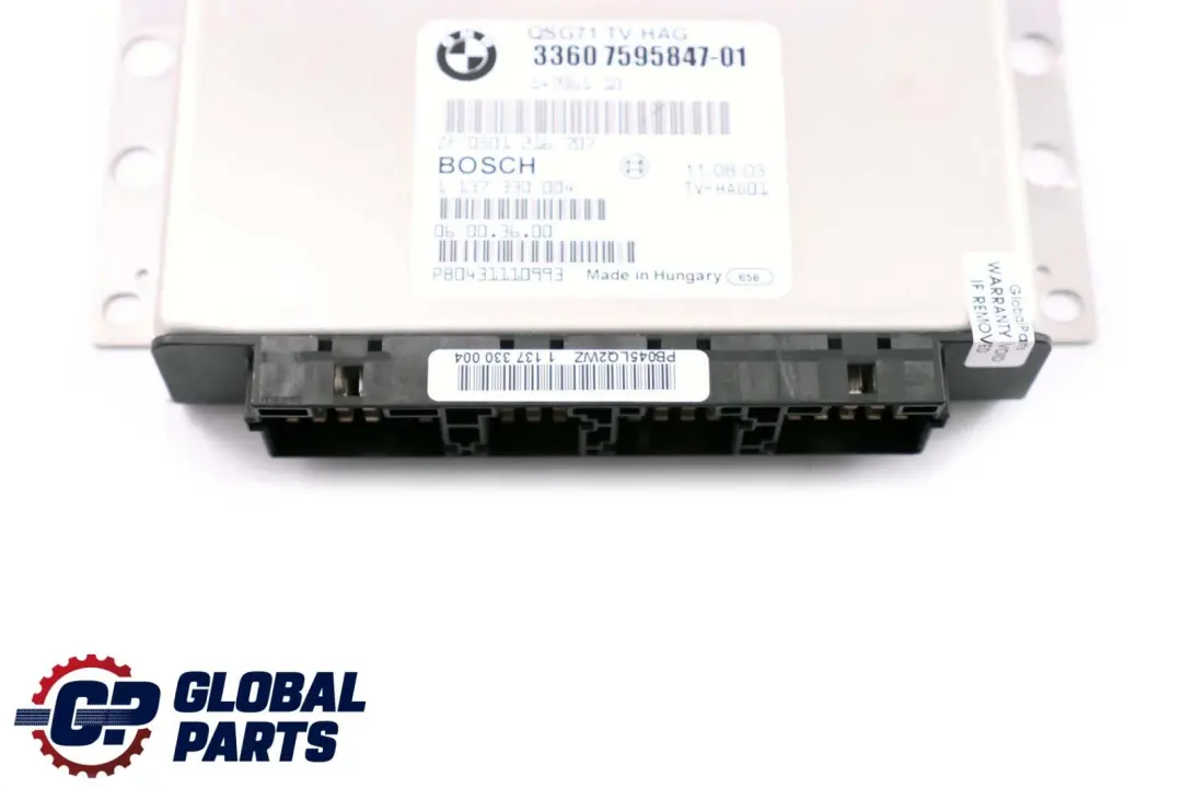 BMW X5 X6 E70 E71 Unidad de Módulo Control del Diferencial Trasero QMV 7595847