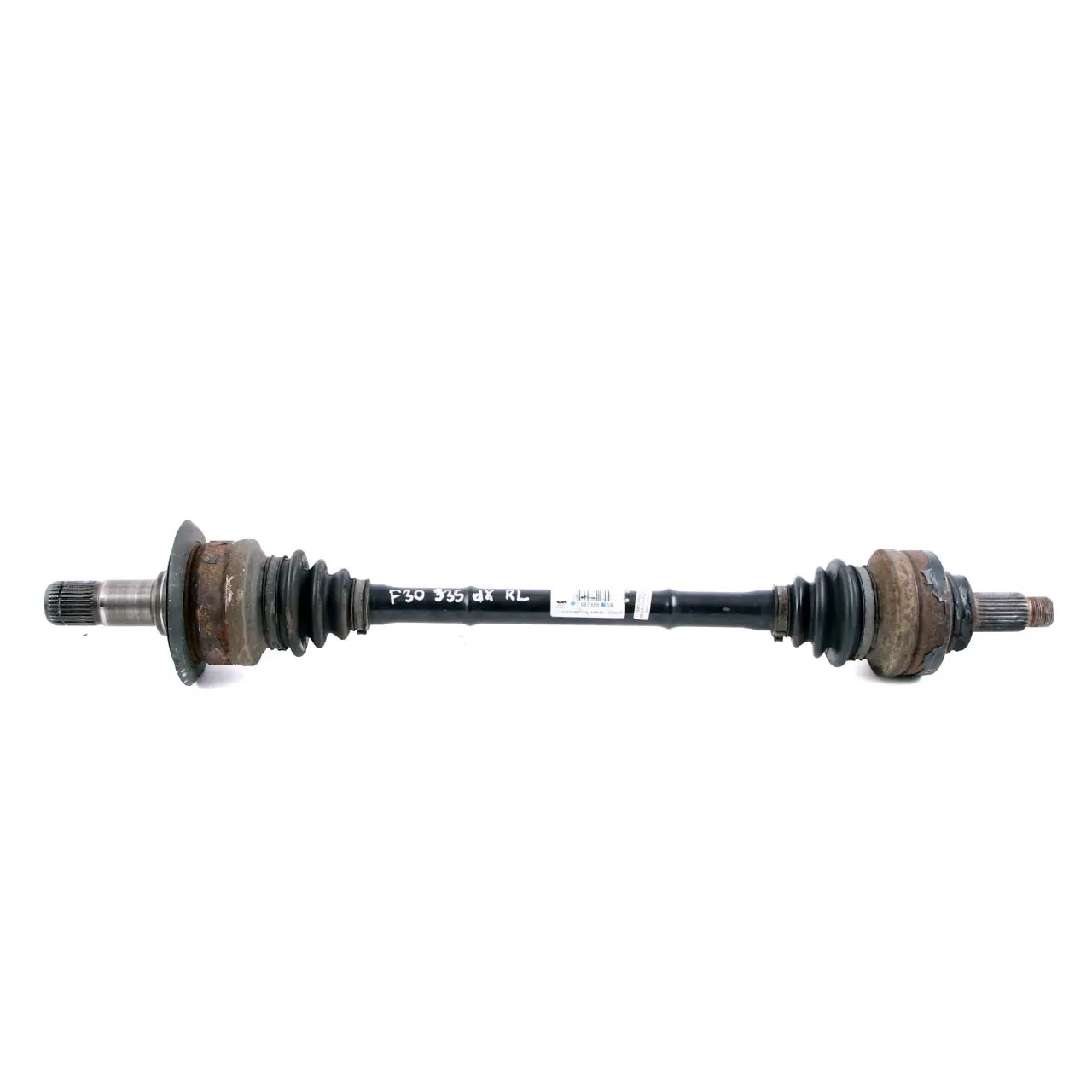 BMW F20 F30 N47S1 N57N Arbre transmission droit de l'essieu arriere 7597690