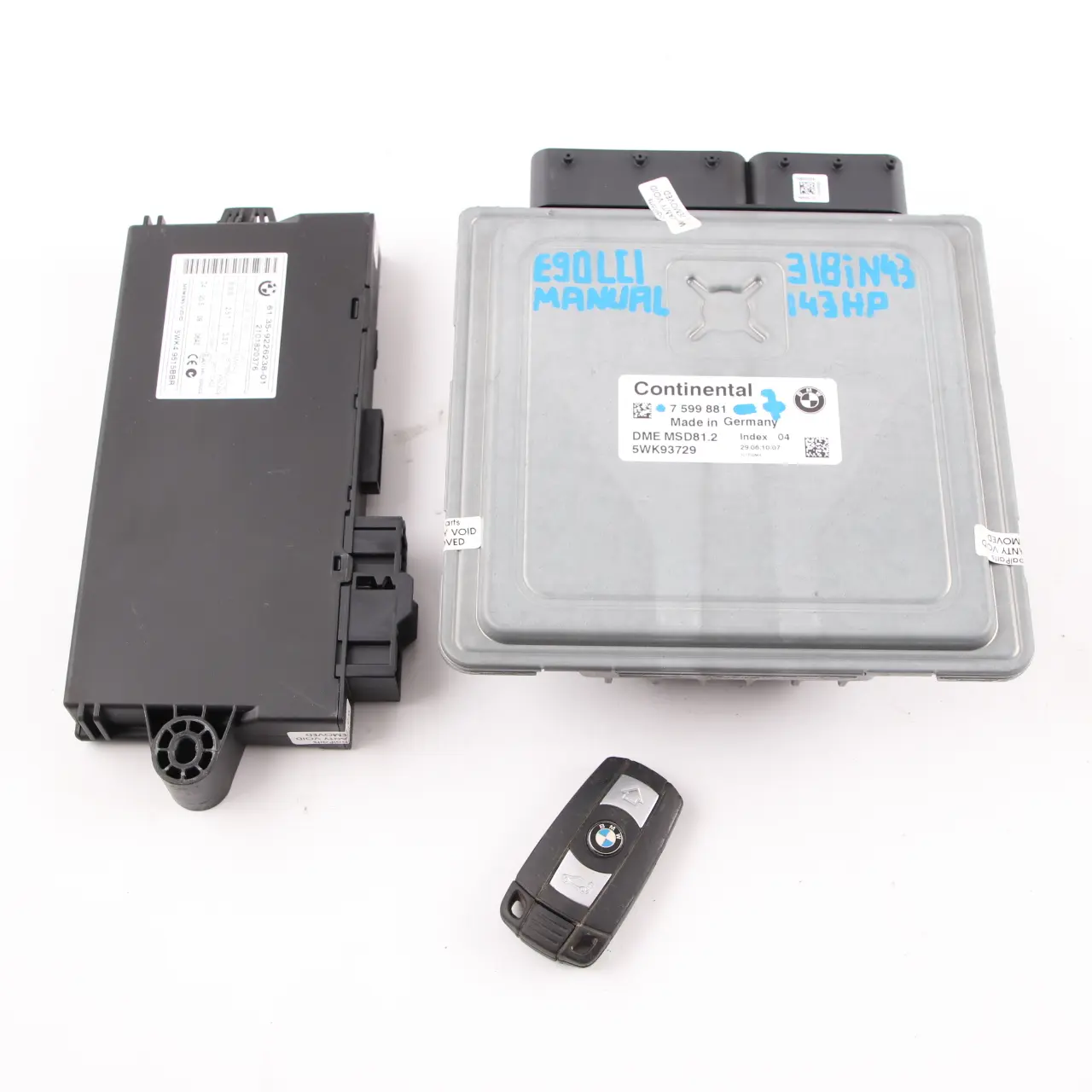 BMW E87 LCI E90 118i 318i Sterownik ECU Zestaw  