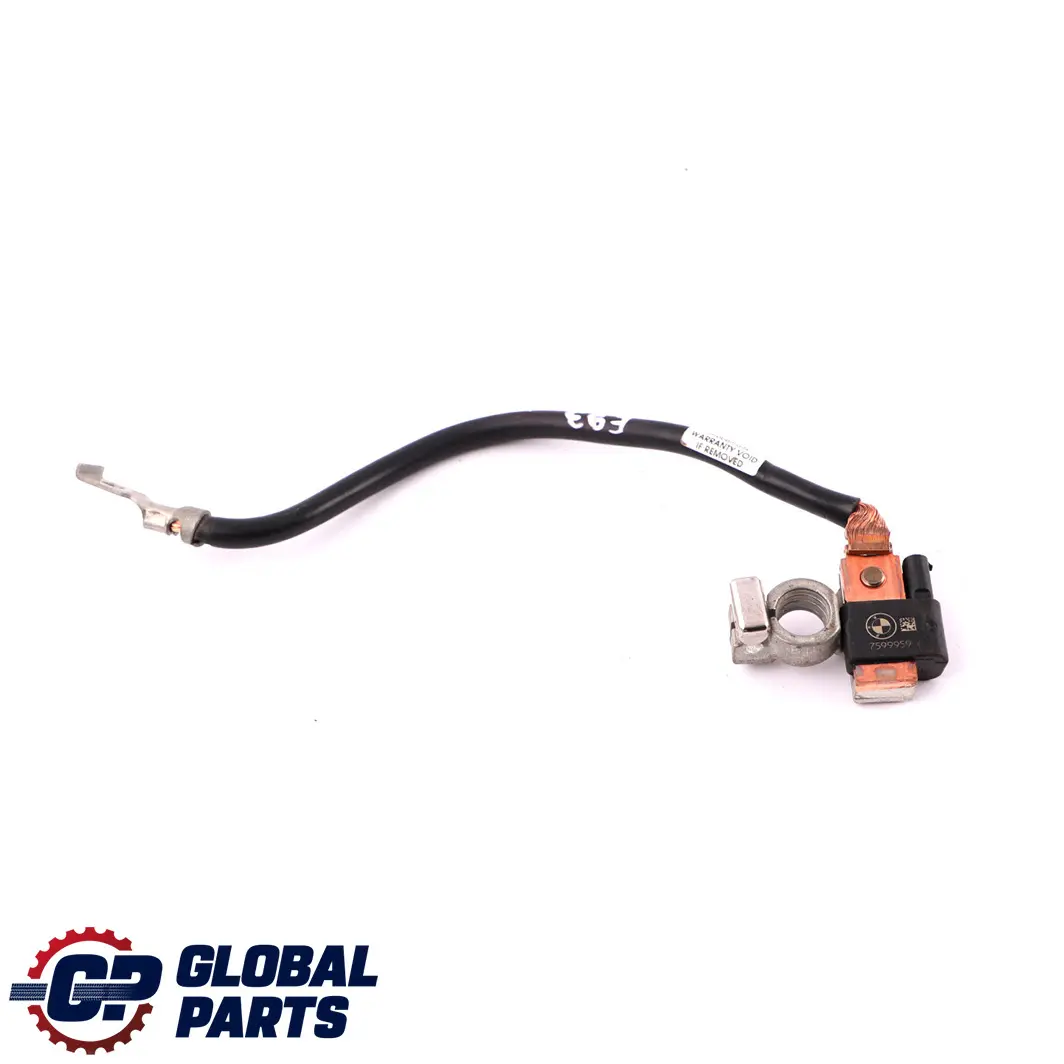 BMW 3 Series E93 Negative Battery Lead Cable 7599959