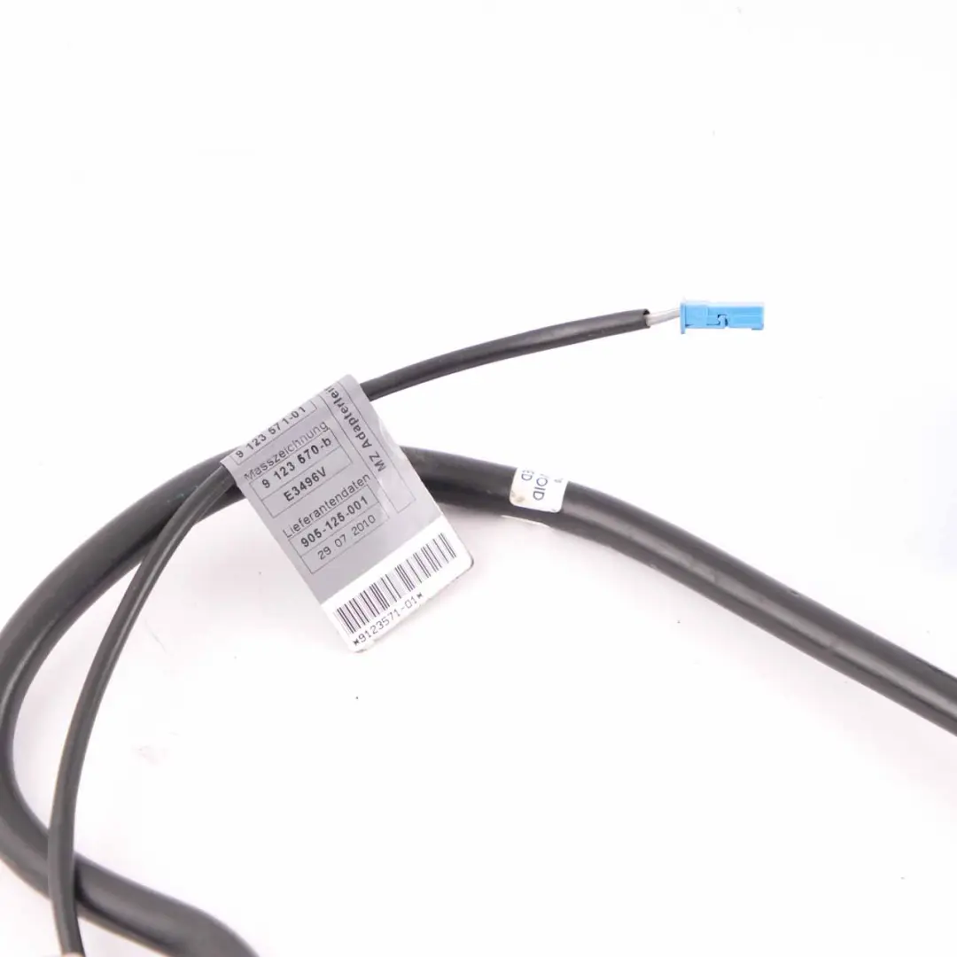 BMW E82 E88 E89 Cable IBS Cableado del Negro Negativo de la Batería 7599963