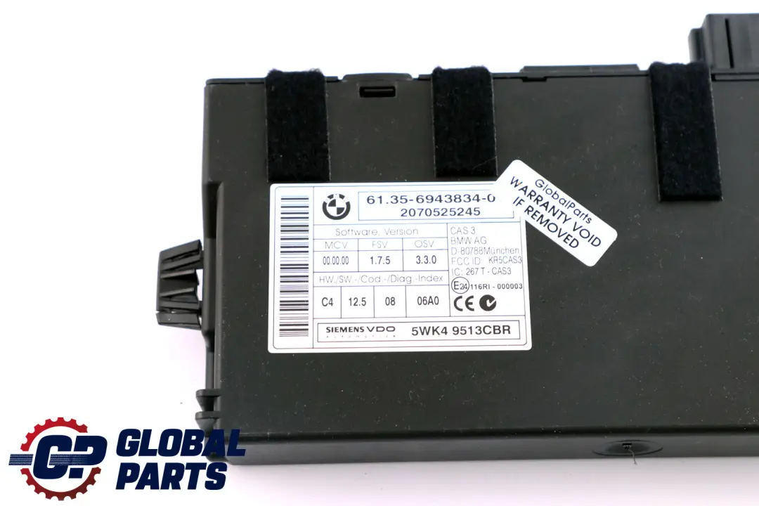 BMW Mini One R56 Petrol N12 1.4 N12B14A 95HP ECU Kit DME + CAS3 + Key 7600019