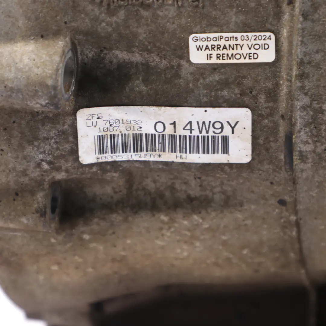 Automatic Gearbox BMW F07 GT F10 F11 530d N57 GA8HP70Z 7601932 WARRANTY