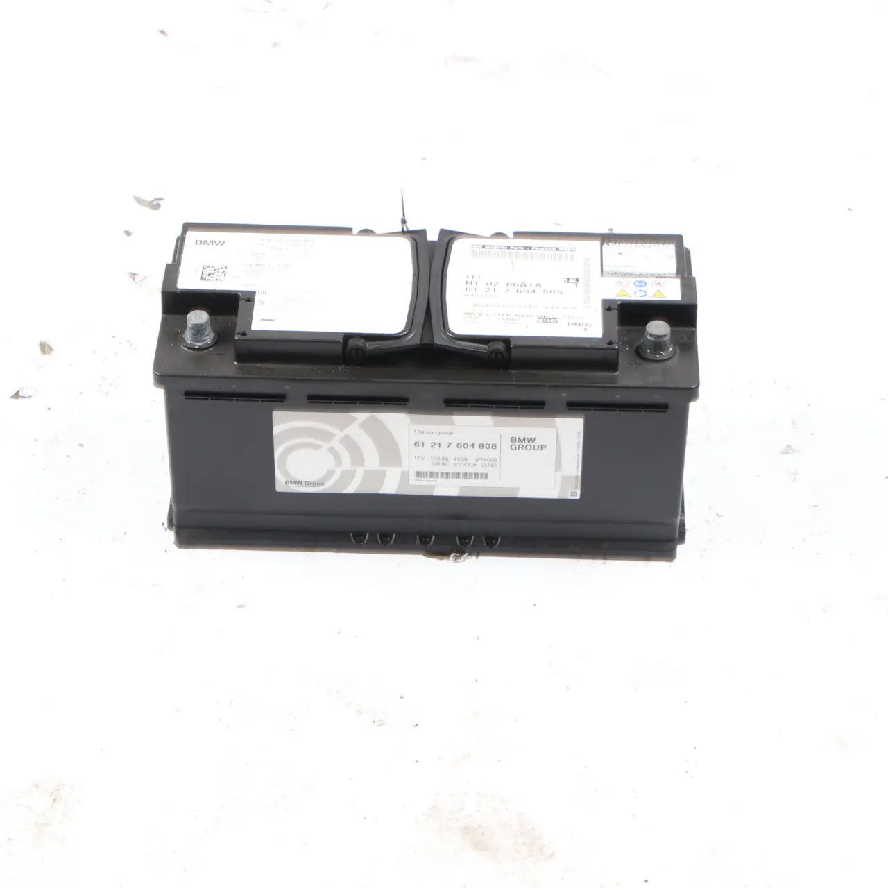 BMW AGM 12V Accumulator Battery 105Ah 950A 7604809 7604808
