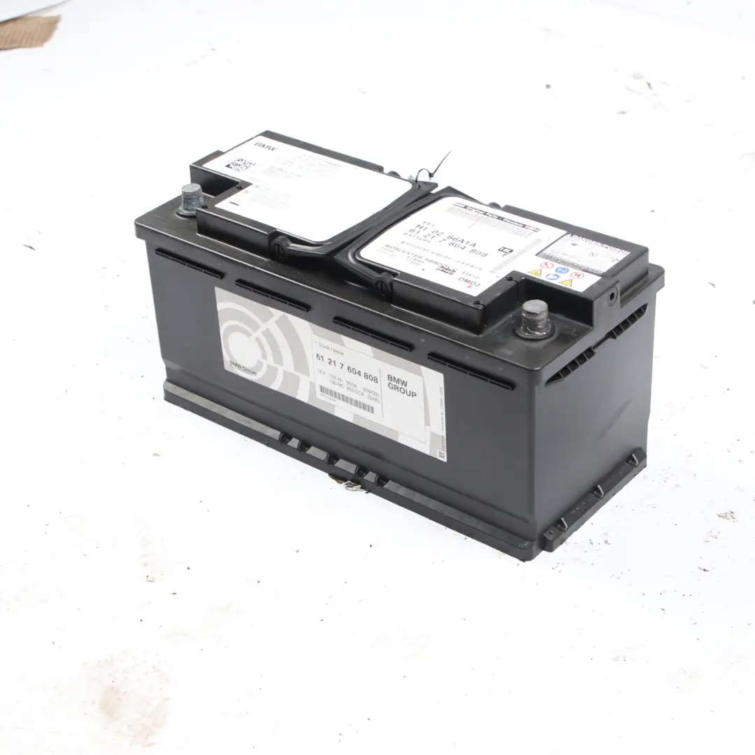 BMW AGM 12V Accumulator Battery 105Ah 950A 7604809 7604808