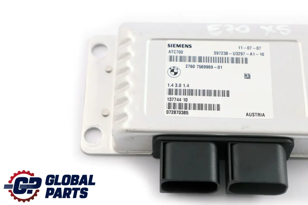 BMW X5 Series E70 Four Wheel Drive Transfer Box Control Unit Module 7606629