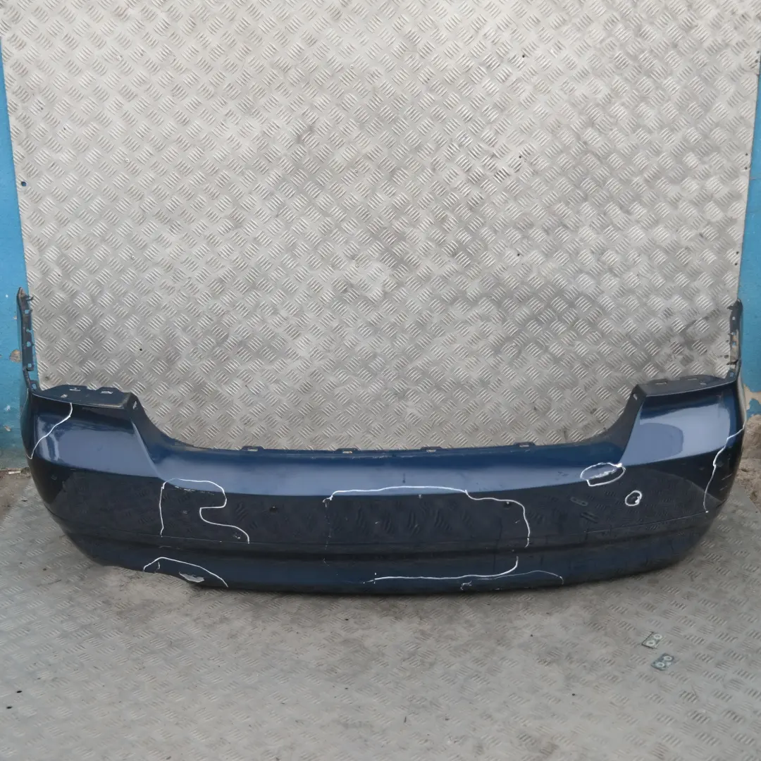 BMW 3 Series 1 E90 Saloon Rear Bumper PDC Mysticblau Mystic Blue Metallic - A07