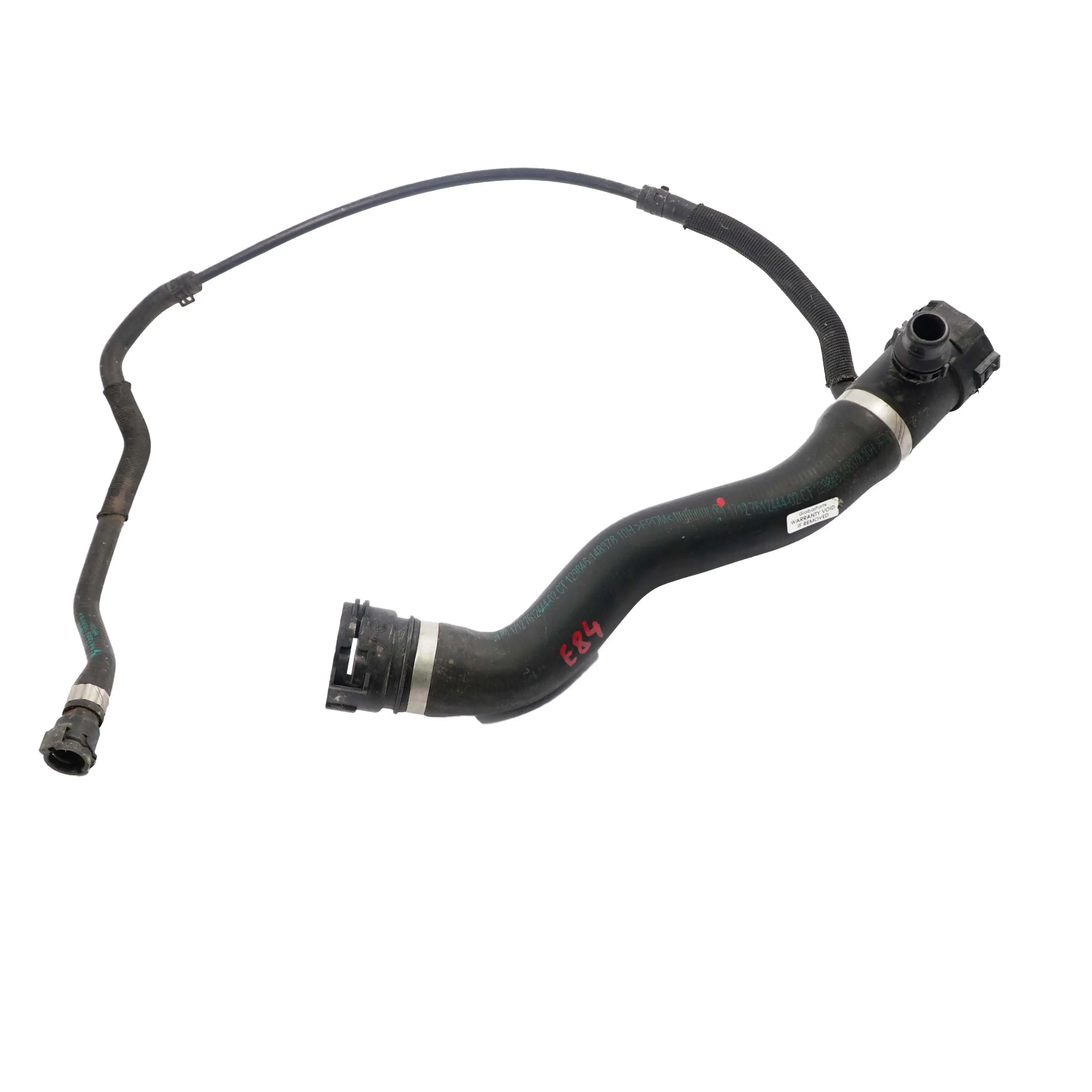 Cooling Hose BMW E84 N20 Petrol Engine Radiator Water Coolant Pipe Line 7612444