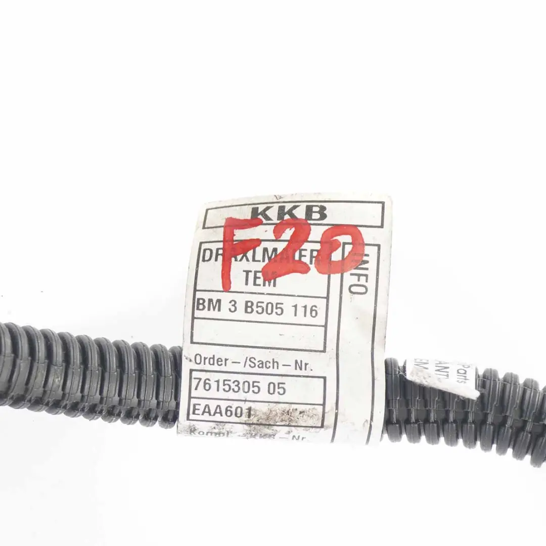 Motor Cableado BMW F20 F21 F30 F31 N13 Loom Módulo Arnés Cable 7615305