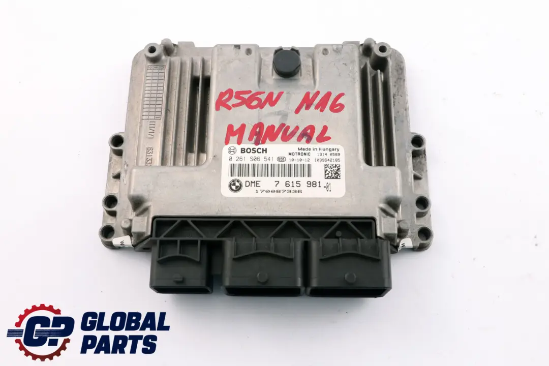 Mini R56 LCI R60 R61 Gasolina N16 DME Unidad de Control del Motor ECU 7615981