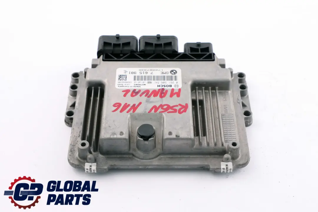 Mini R56 LCI R60 R61 Gasolina N16 DME Unidad de Control del Motor ECU 7615981