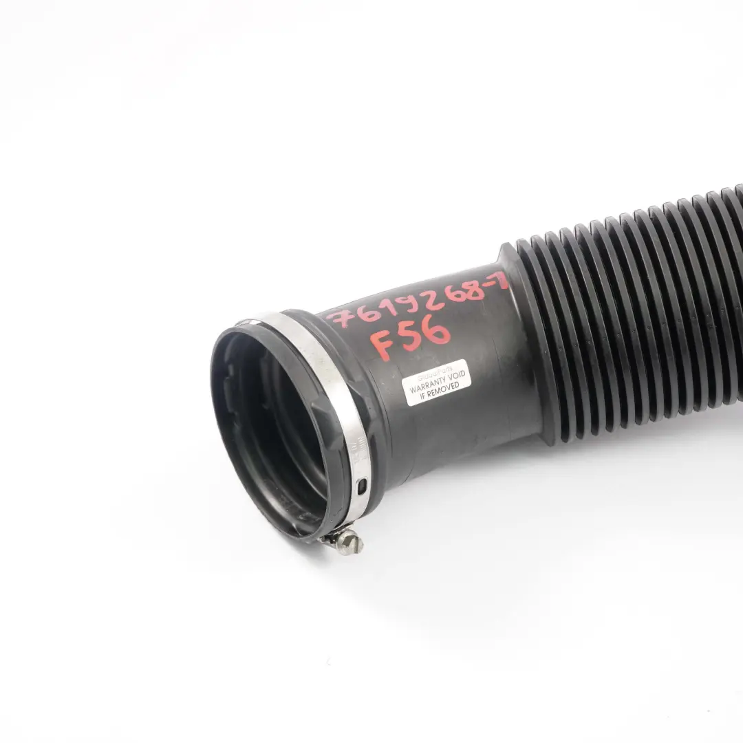 MINI F54 F55 F56 F57 F60 Filtered Air Intake Duct Hose Pipe 7619268