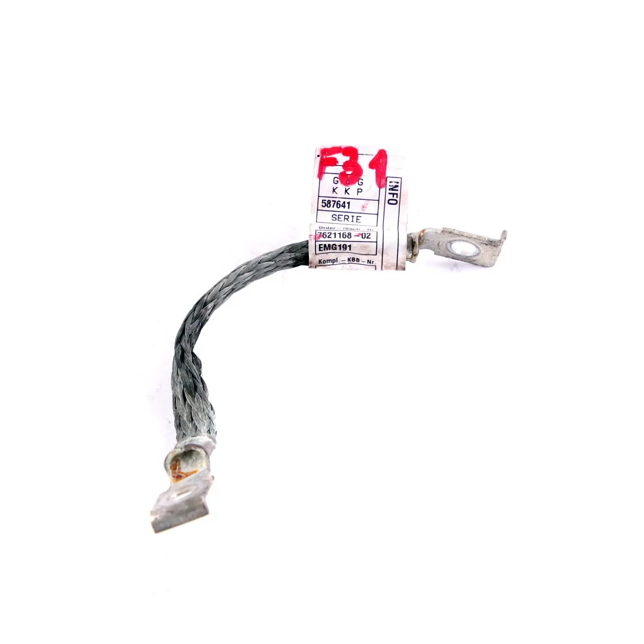 BMW F20 F21 F30 F31 N47N N13 Tierra Cable Batería Motor 7621168