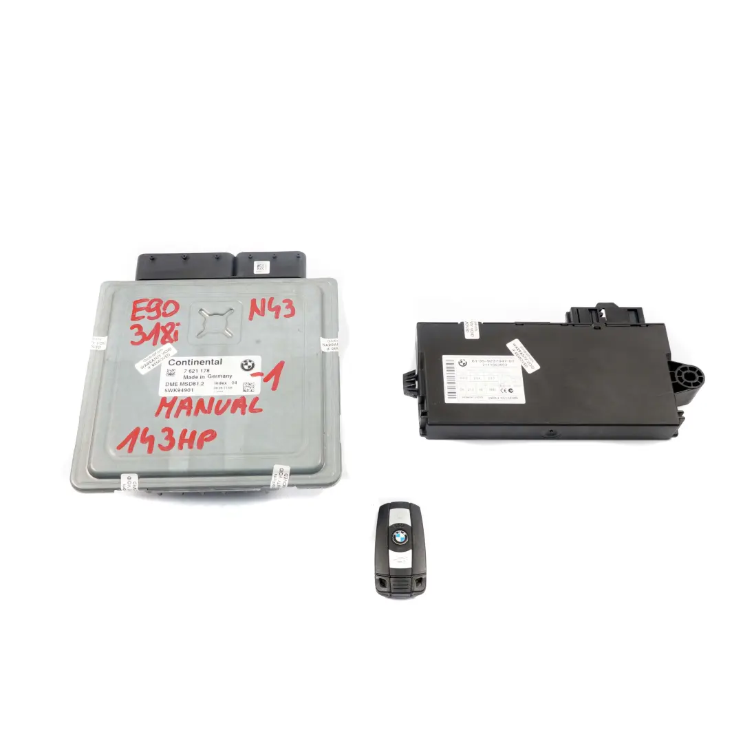 BMW E81 E87 LCI E90 N43 118i 318i ECU Sterownik Komputer Silnika 7621178