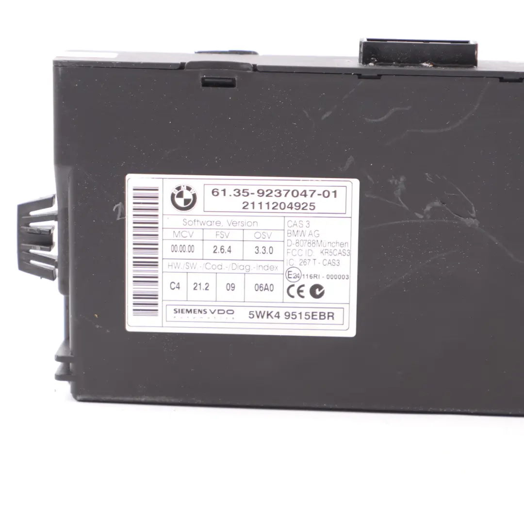 BMW E81 E87 LCI E90 N43 116i 316i 122HP ECU Kit DME 7621178 CAS3 Key Automatic