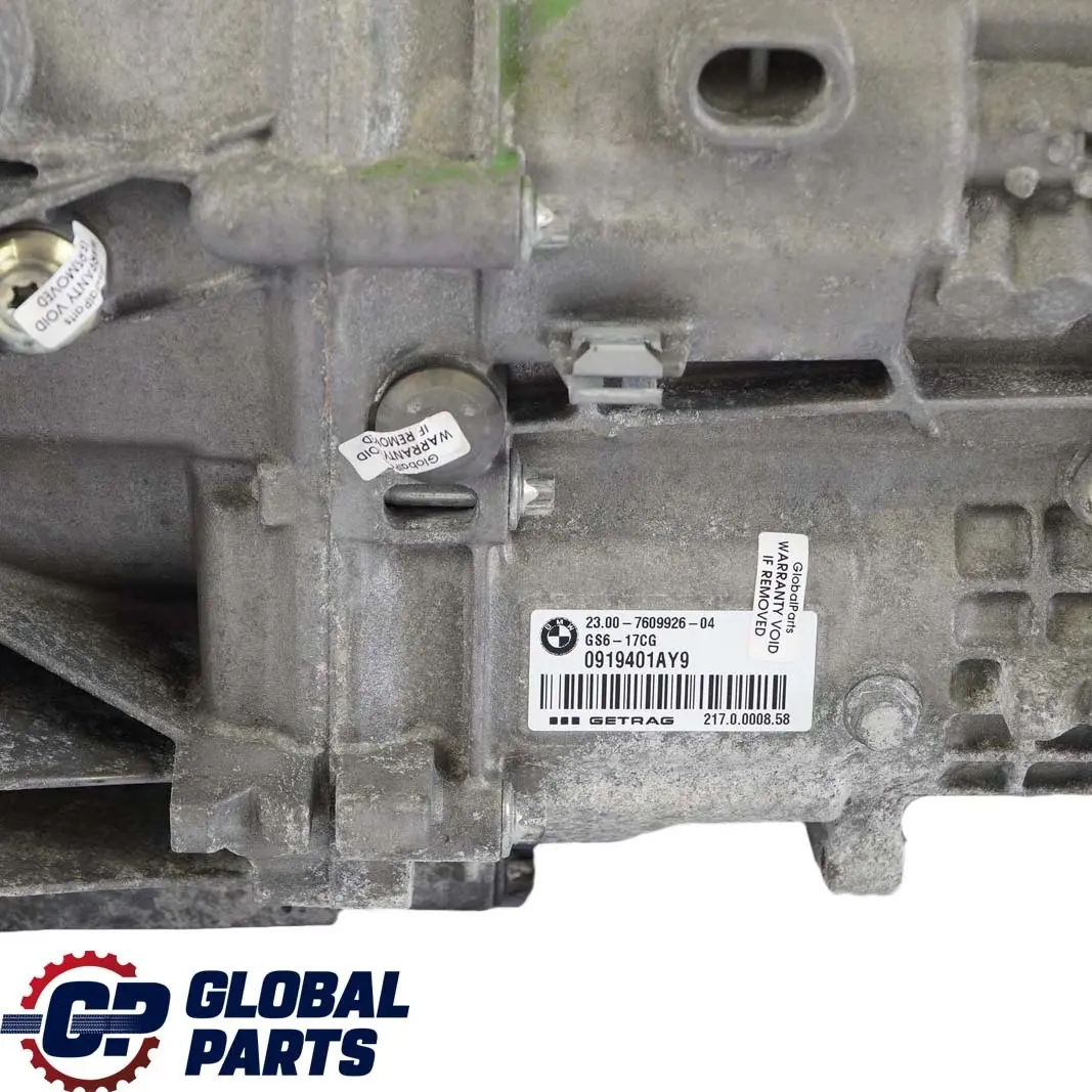 BMW F30 F31 F32 320i 420i N20 Caja de Cambios Manual GS6-17BG 7609926 GARANTÍA