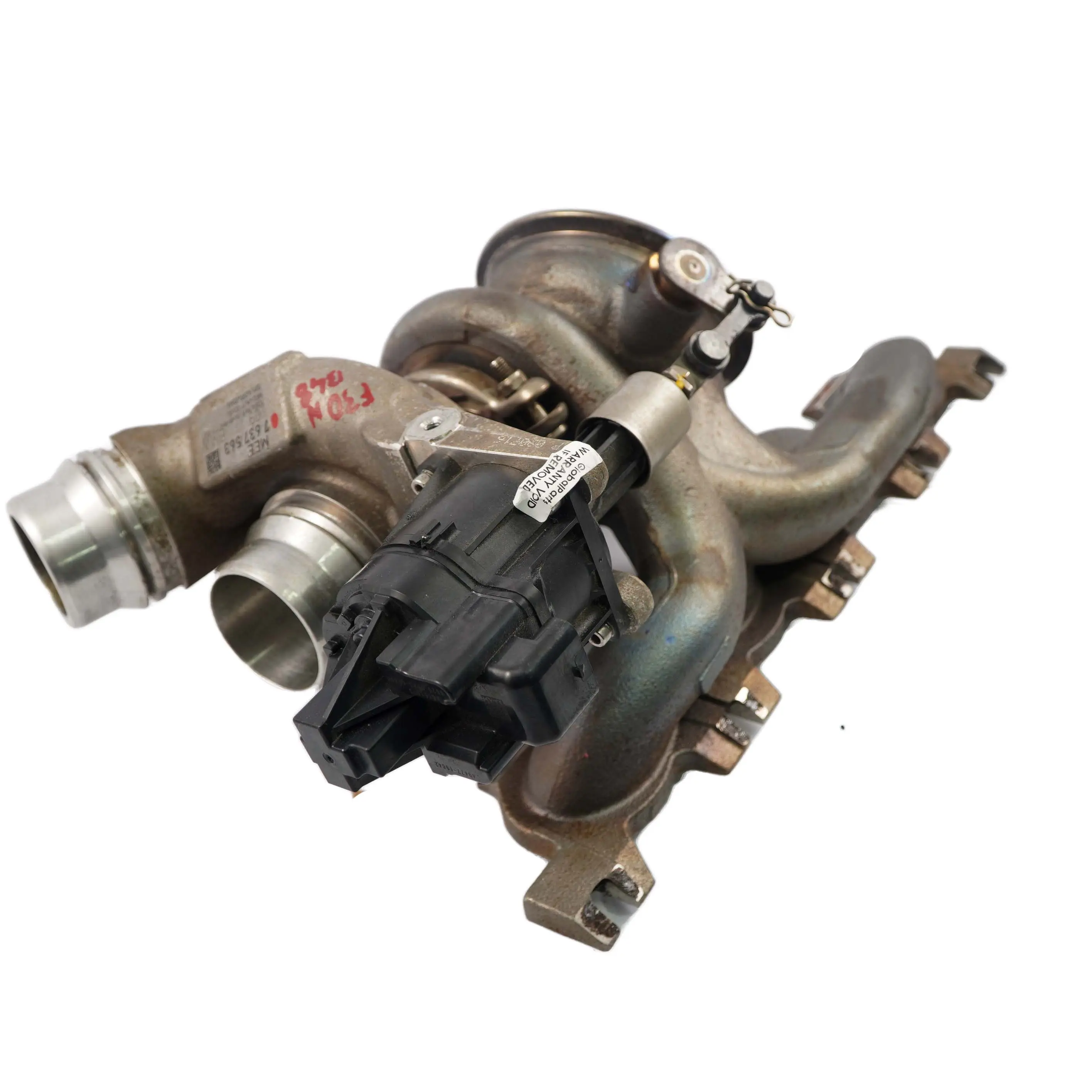 BMW F20 F30 Gasolina B48 Turbocompresor Cargador Turbo Colector Escape 7637563