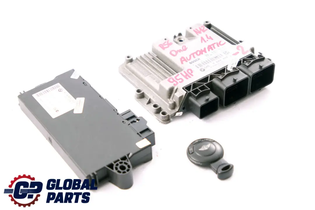 Mini One R55 R56 Petrol N12 1.4 ECU Kit DME 7640004 CAS3 + Key Automatic