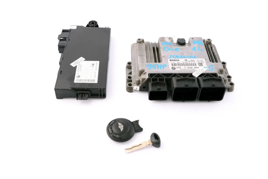 Mini One R55 R56 N12 1.4 Essence Unite de Commande de Base Dme Cle 7640004