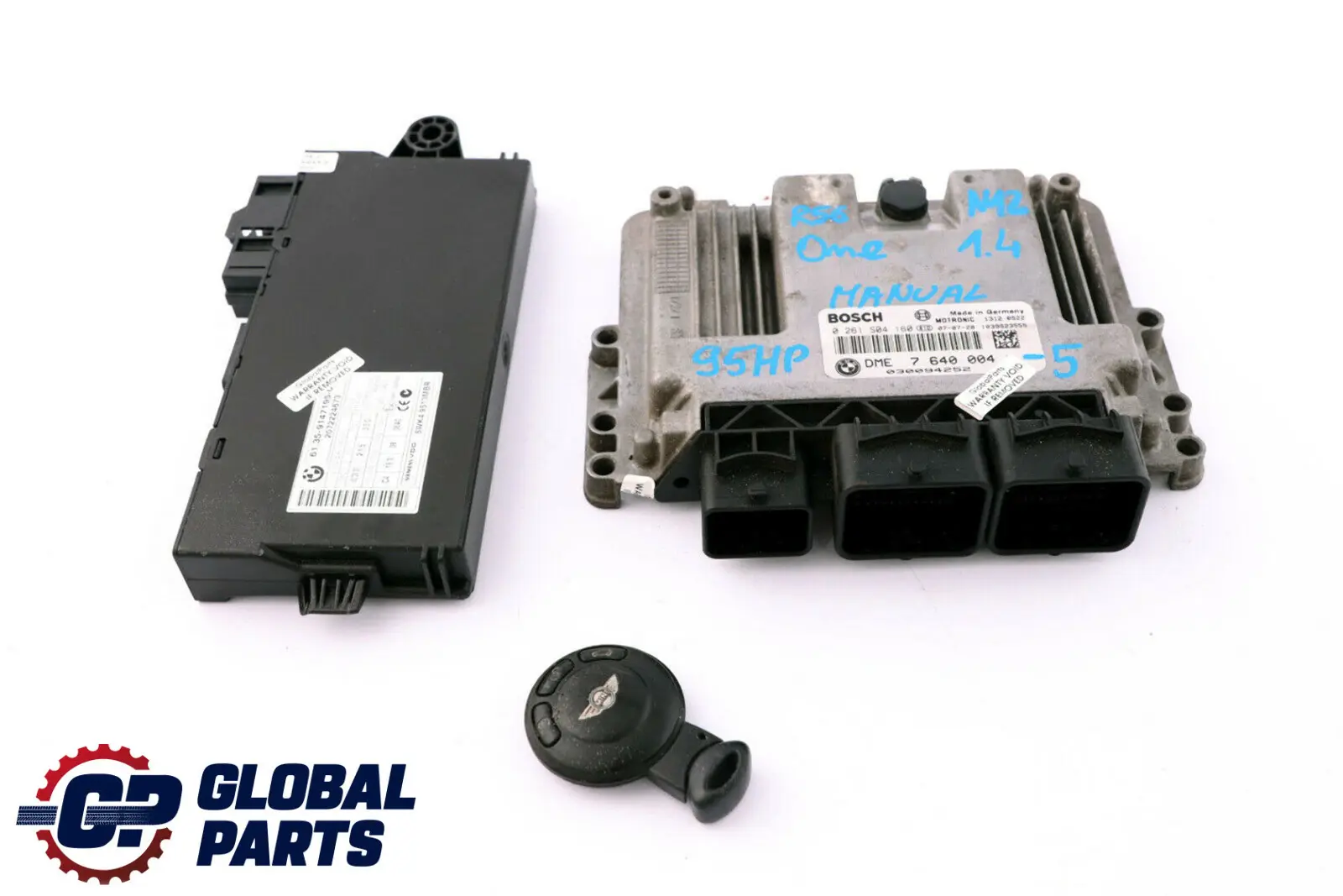 Mini One R55 R56 N12 1.4 Essence Unite de Commande de Base Dme Cle 7640004