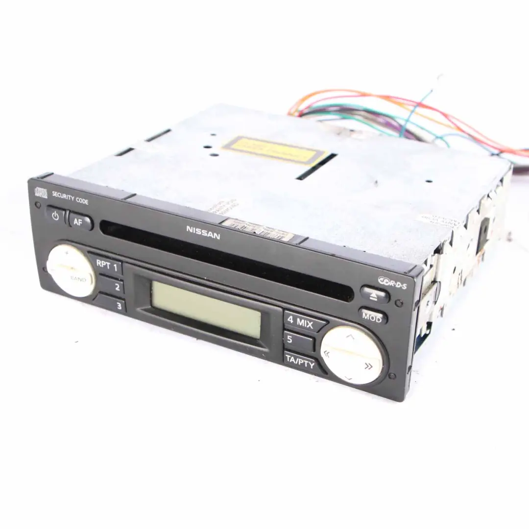 Radio Head Unit Nissan Micra K12 CD Player RDS Control Unit 7645384318 NO CODE